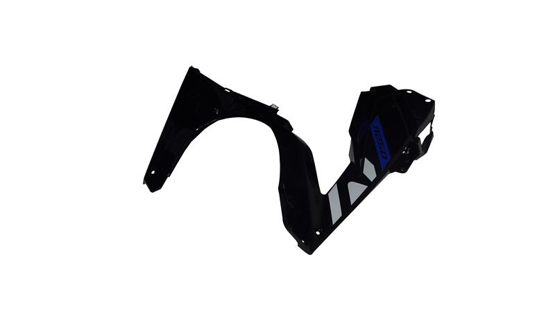 İÇ DİZLİK DEKORU SAĞ SİYAH - MAVİ (R250)